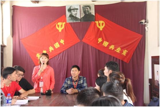 浙金院师生赴西柏坡开展红色寻根之旅